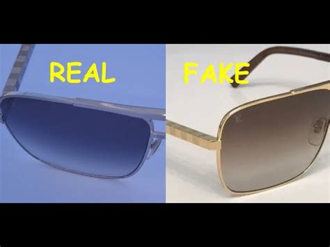 fake louis vuitton sunglasses vs real|faux designer sunglasses.